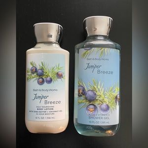 Bath and Body Works Juniper Breeze full size set